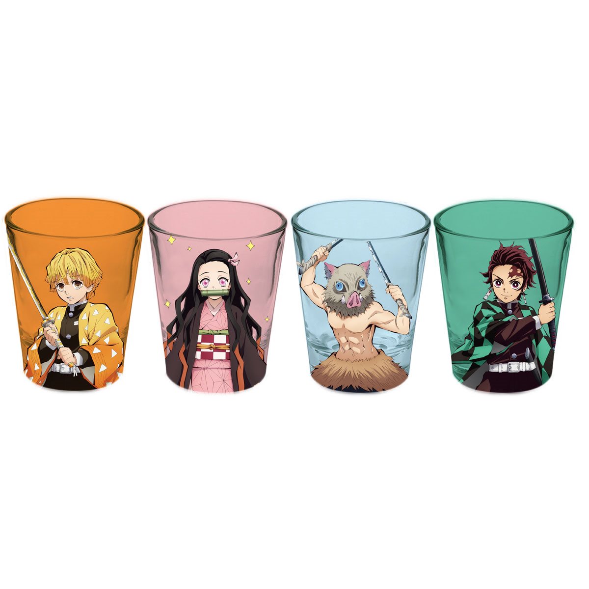 Demon Slayer 4-Pack Mini-Glass Set