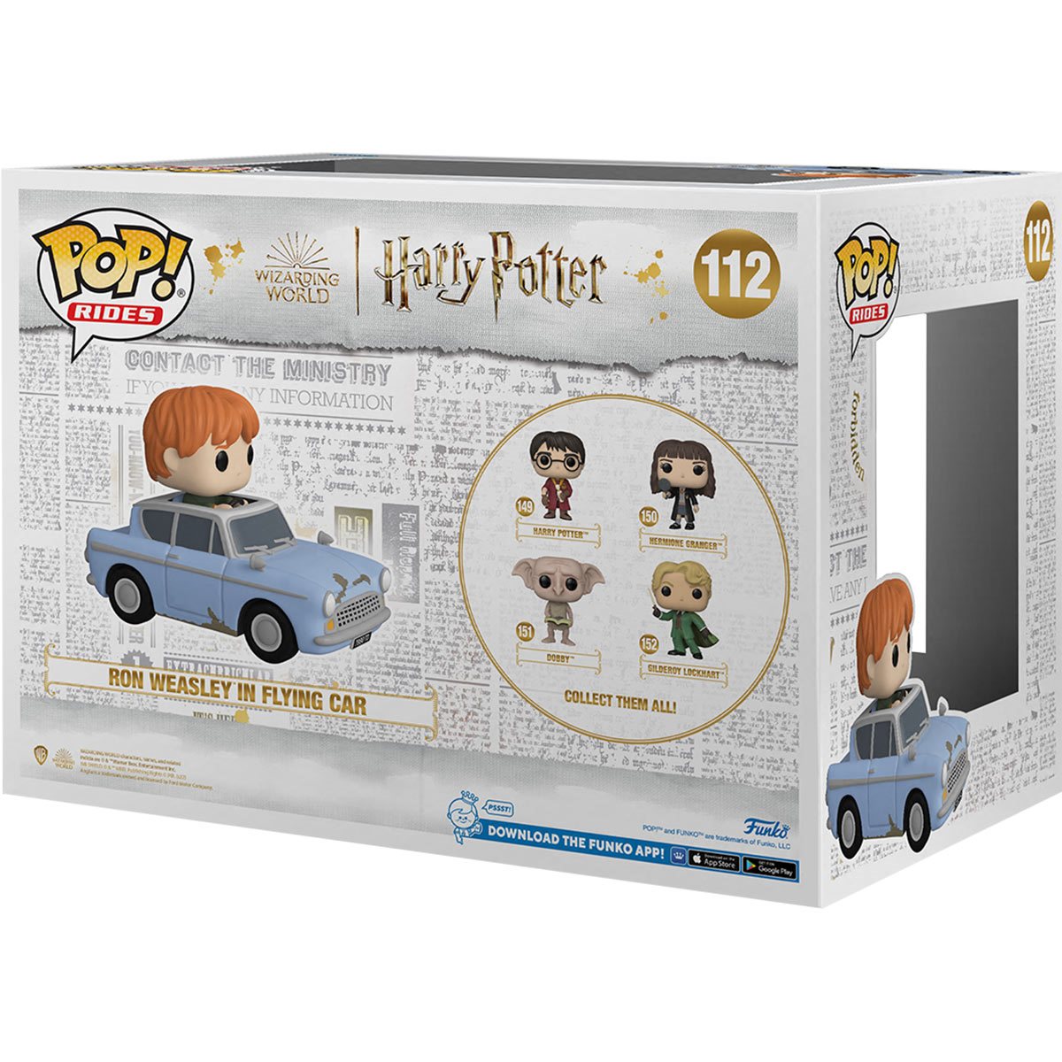 POP! Harry Potter and the Chamber of Secrets 20th Anniversary - Ron Weasley in Flying Car