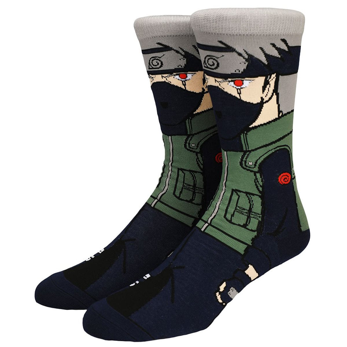 Naruto: Kakashi 360 Crew Sock