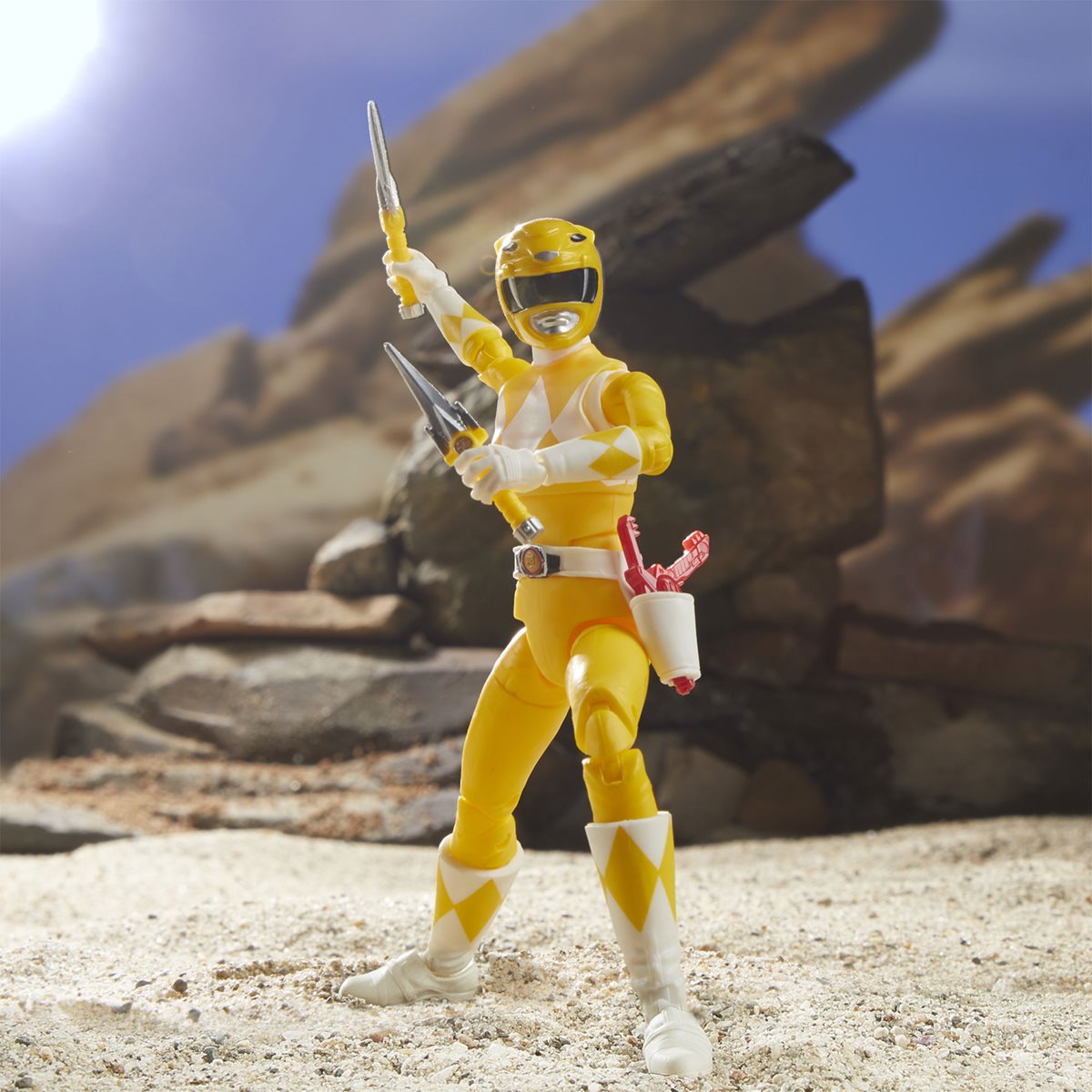 Power Rangers Lightning Collection Yellow Ranger 6-Inch Action Figure