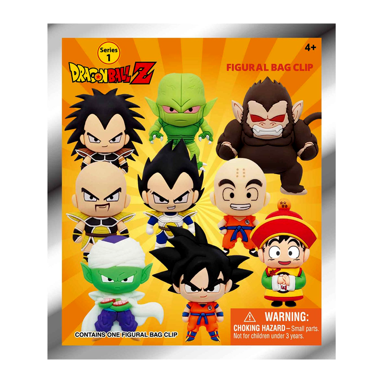 Dragon Ball Z Series 1: Figural Plush Bag Clip - Random 