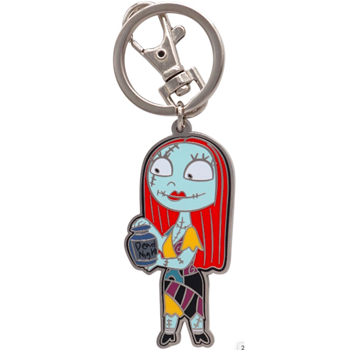 The Nightmare Before Christmas - Sally Colored Pewter Key Chain