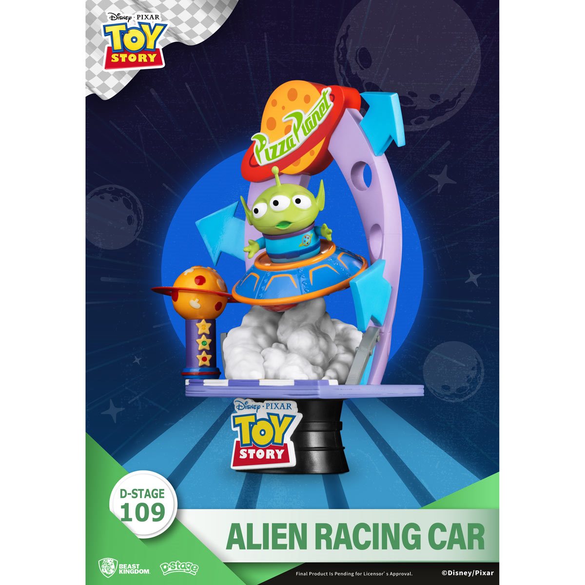 Toy Story - Alien Racing Car DS-109 D-Stage 6-Inch Statue
