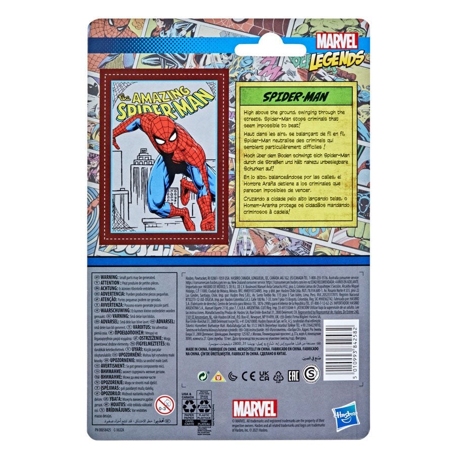 Marvel Legends: Retro 375 Collection - Spider-Man 3 3/4-Inch