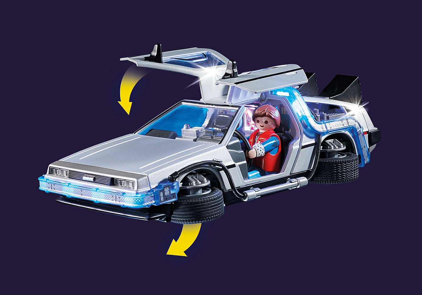 Playmobil: 70317 Back to the Future - DeLorean Time Machine 