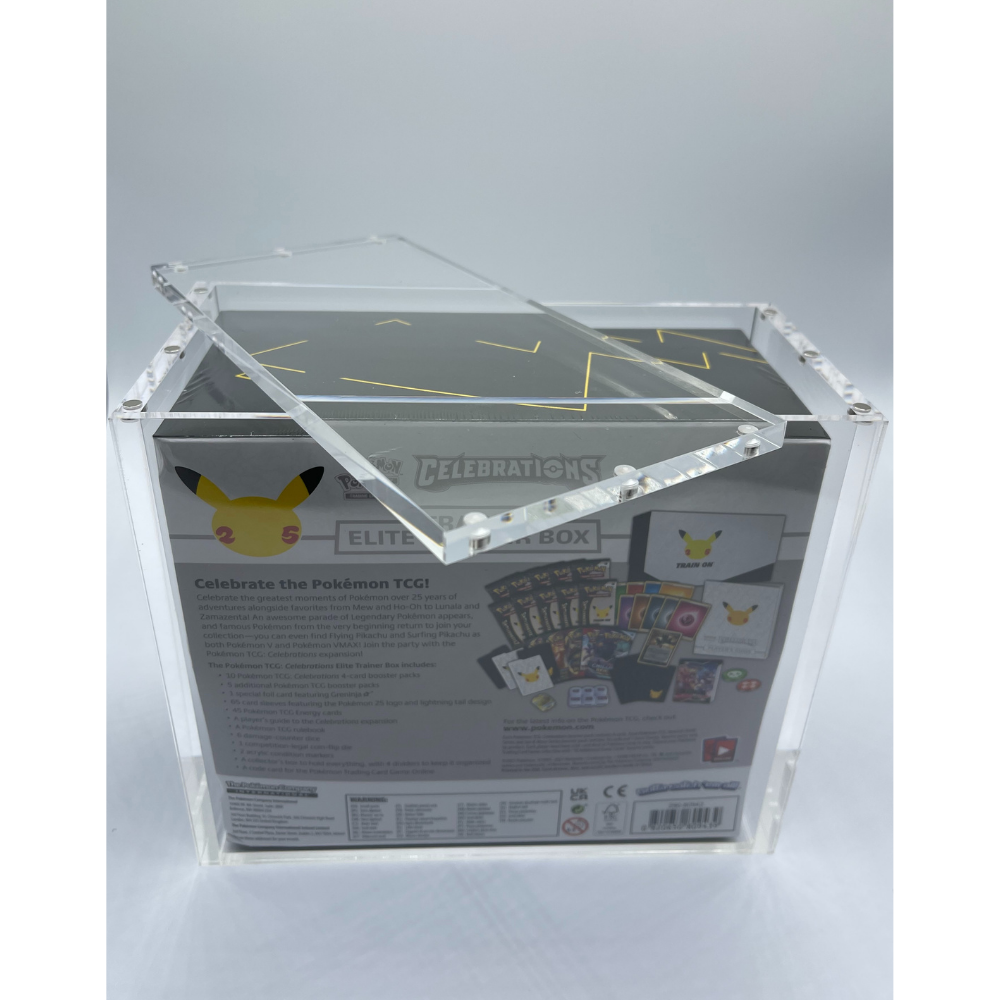 Pokémon TCG: ETB Premium Acrylic Display Box with Magnetic 