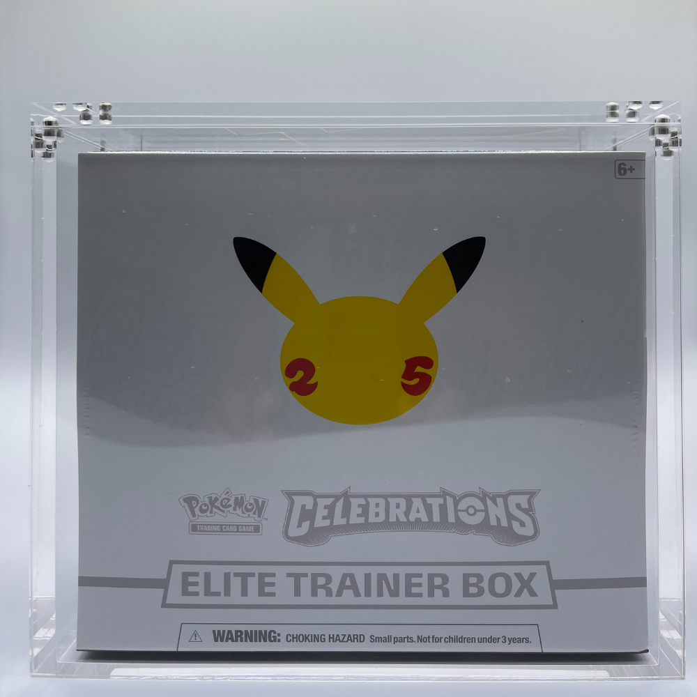 Pokémon TCG: ETB Premium Acrylic Display Box with Magnetic 