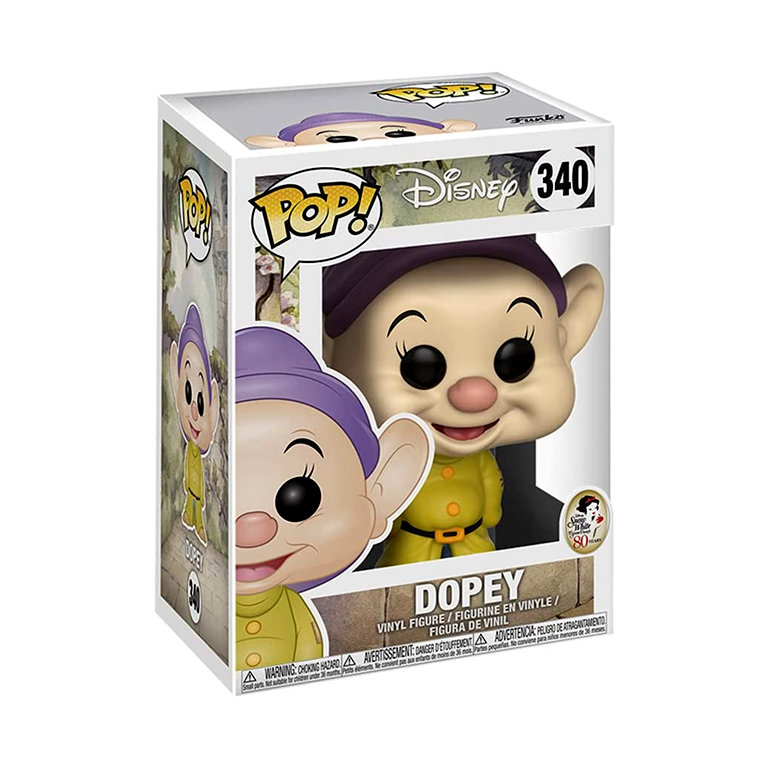 POP! Disney: Snow White and the Seven Dwarfs - Dopey #340 - 